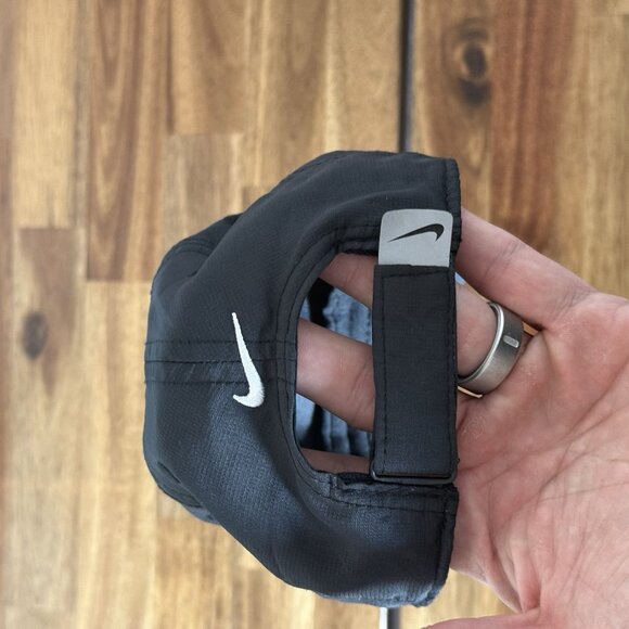 Nike Infant Toddler Hat Baseball Cap Adjustable Strap Back Black Sports Dri-fit - Picture 7 of 12